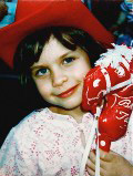 Emily Johnson as a little girl